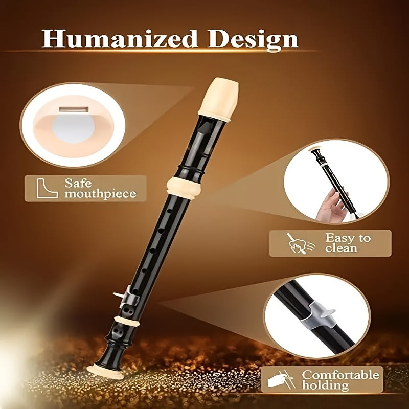 Moslashuvchan 8-teshikli Treble Flute, Alto flute, Boshlovchi Klarinet, O'rmon asbobi bilan aksessuarlar.