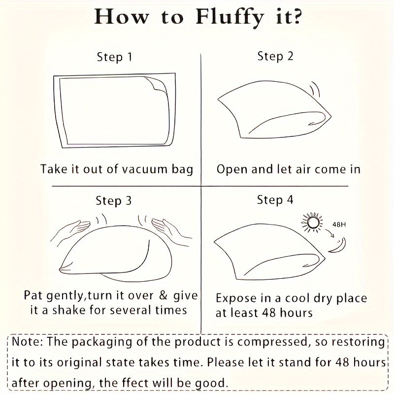 Cervical Support Pillow for Deep Sleep Side and Back Sleepers Memory Foam Washable