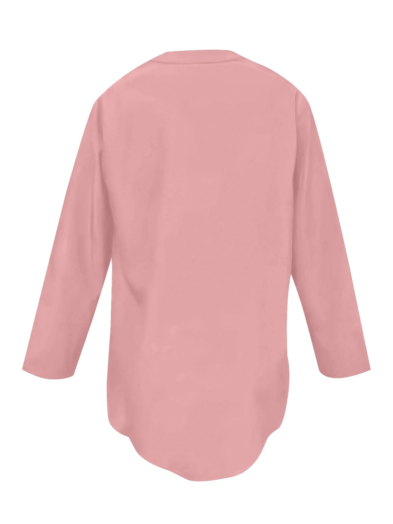 Ayollar uchun nafis bej tugmachali ko'ylak - yengil polyester, mashinada yuvish mumkin, bahordan kuzgacha ideal