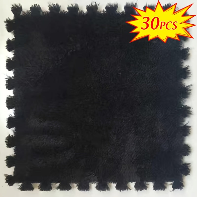 Set of 30/50 Interlocking Foam Floor Mats Square Carpet Area Rug Anti-Slip Seat Pads