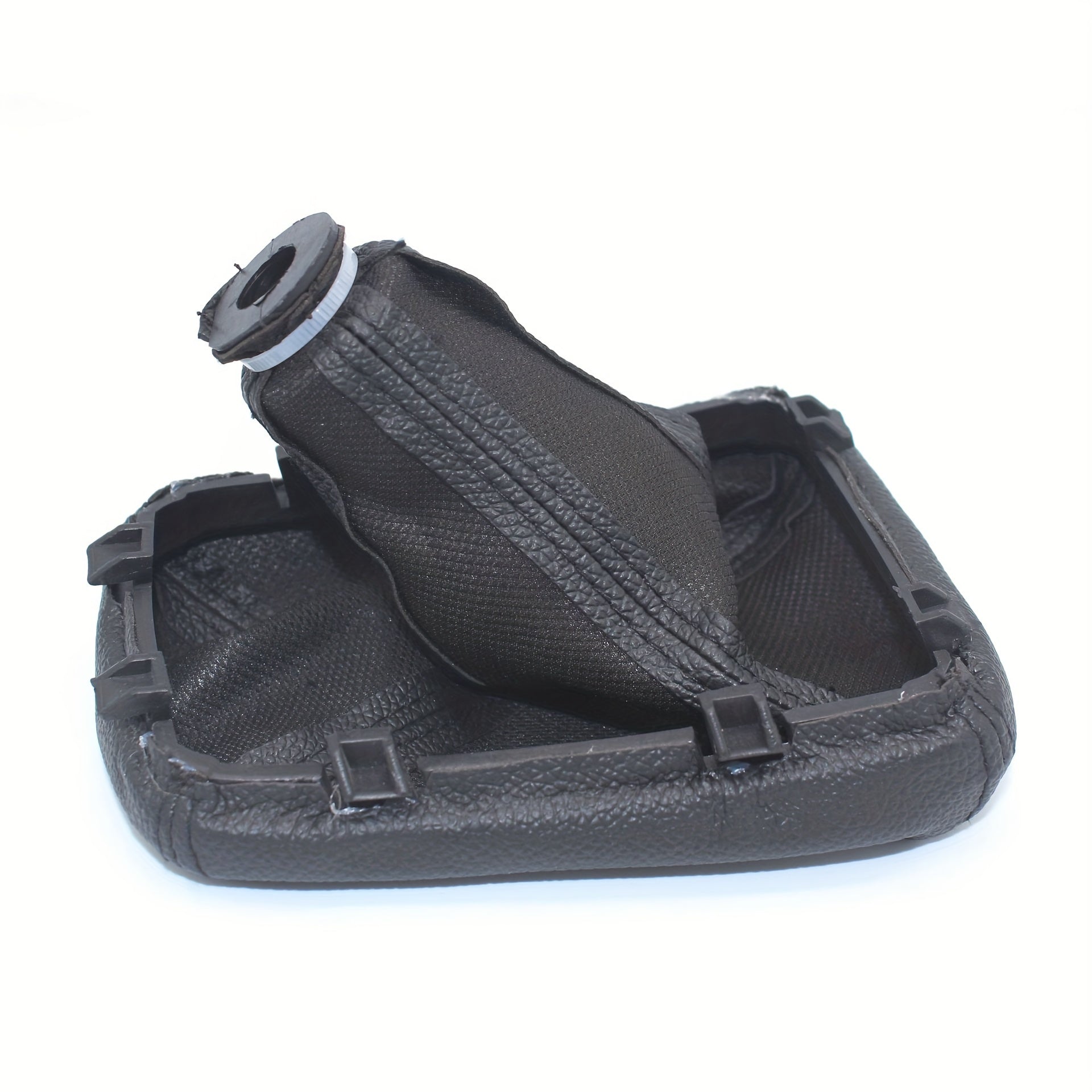 Universal PU Leather Gears Shift Knob Gaiter Dustproof Cover for Manual Car