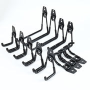 Heavy-Duty Steel Garage Hooks for Power Tools, Ladders, Bikes, and Storage