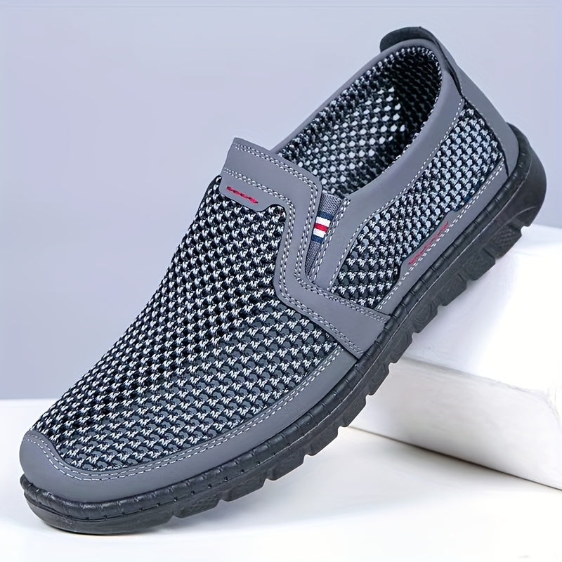 Men's Breathable Non-Slip Casual Slip-On Shoes for Outdoor All Seasons