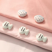 Pink Cartoon Strawberry Blanket Clips for Duvet Covers and Sheets