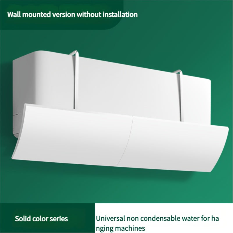 Drill-Free Air Conditioner Window Kit, Sleek Plastic Design, Easy Installation