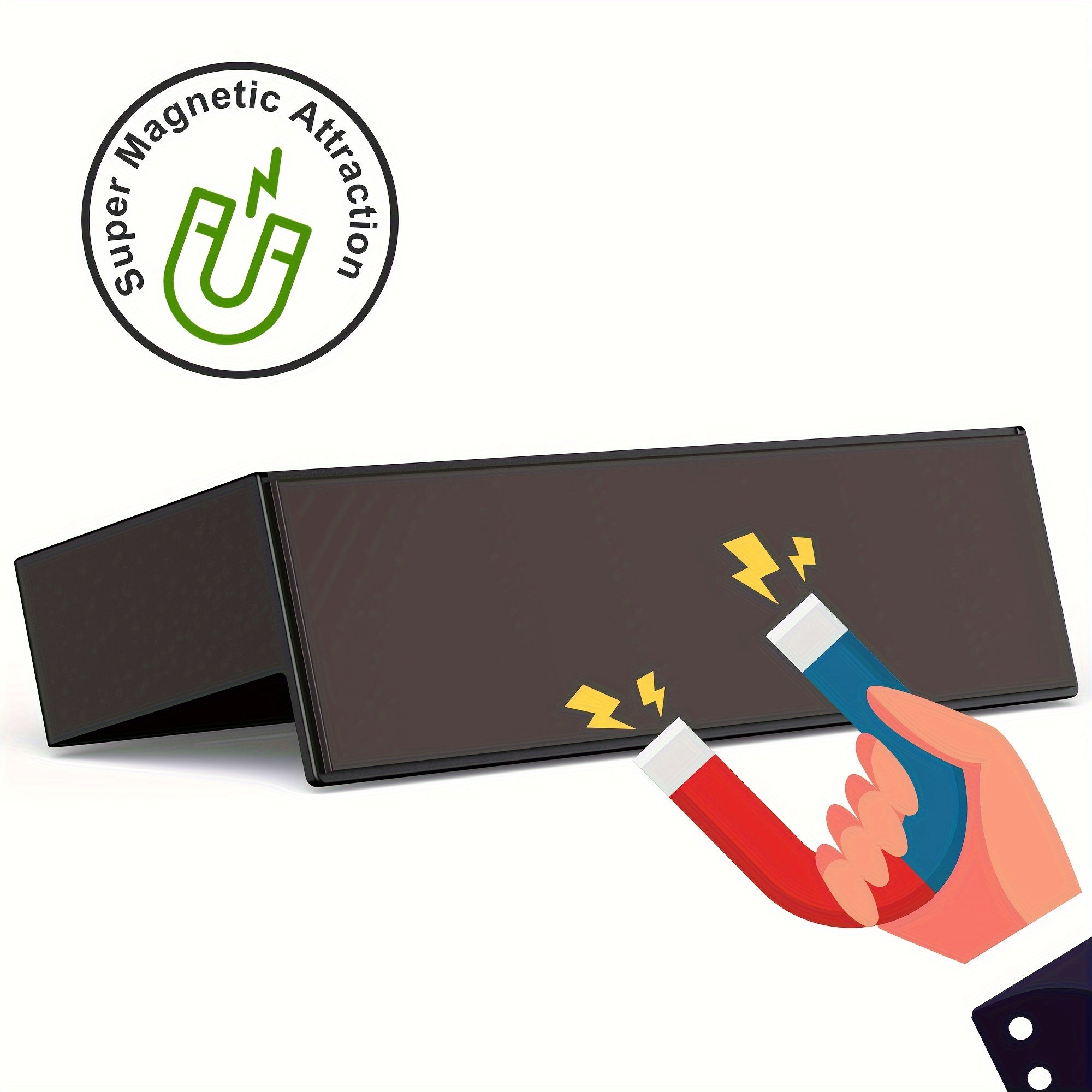 Plastic Magnetic Storage Rack for Refrigerator Doors and Walls Kitchen Bathroom Home Organization