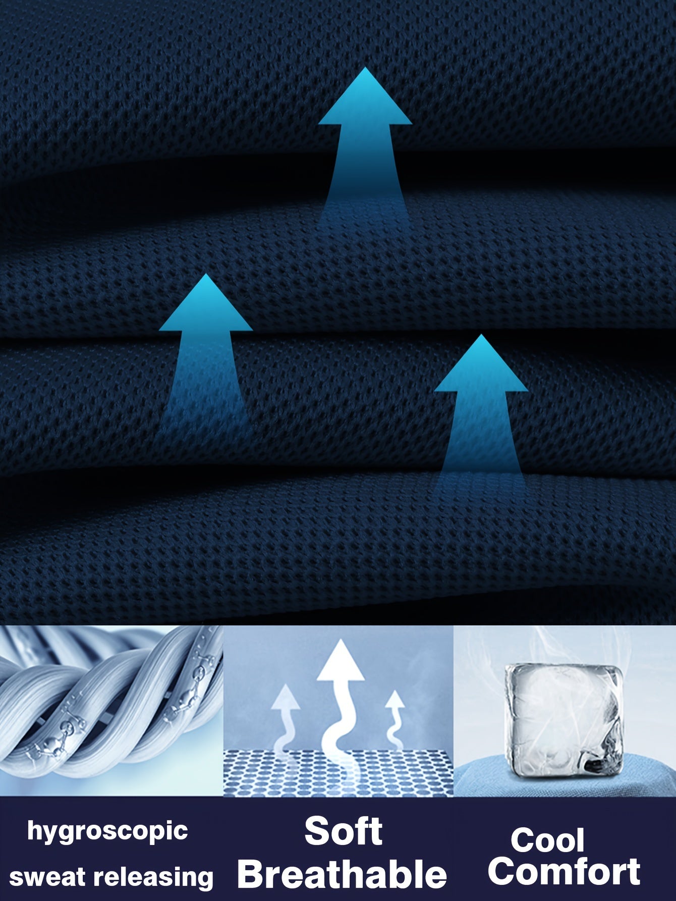 Camisa de golf de manga corta para hombre con rayas, poliéster, verano, casual, al aire libre