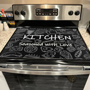 Diatom Mud Kitchen Countertop Protector Mat Food Print Extra Large 72x52cm