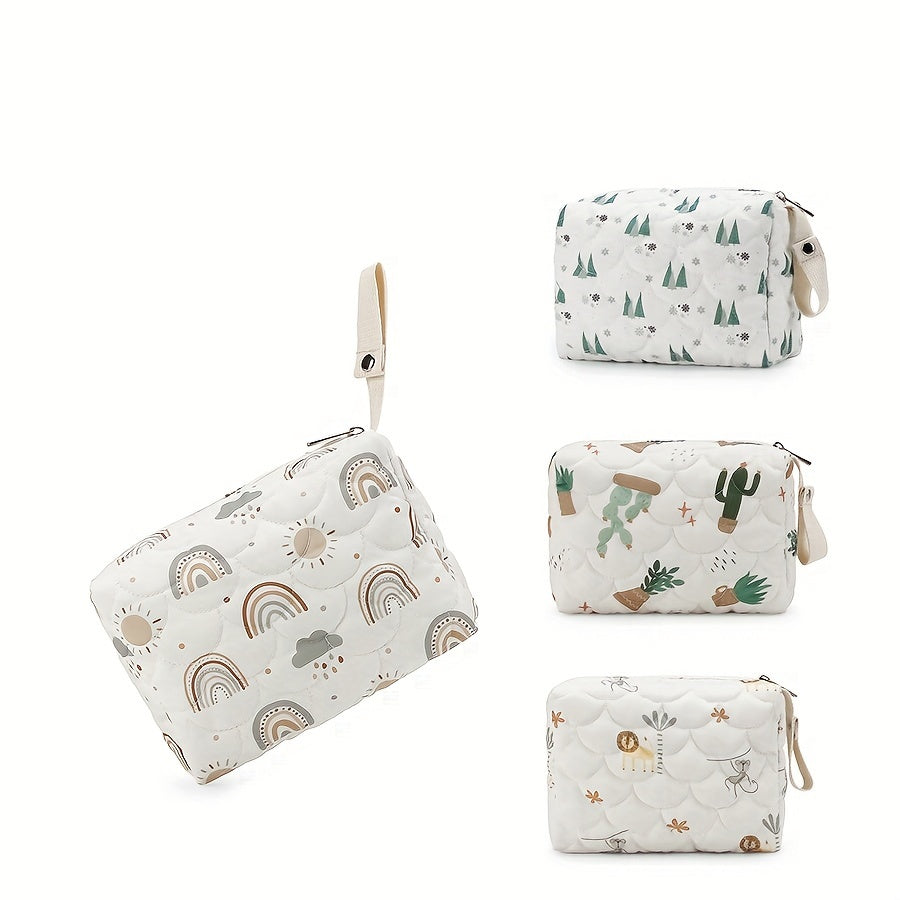 Baby Diaper Organizer Bag Portable Travel Stroller Storage Polyester