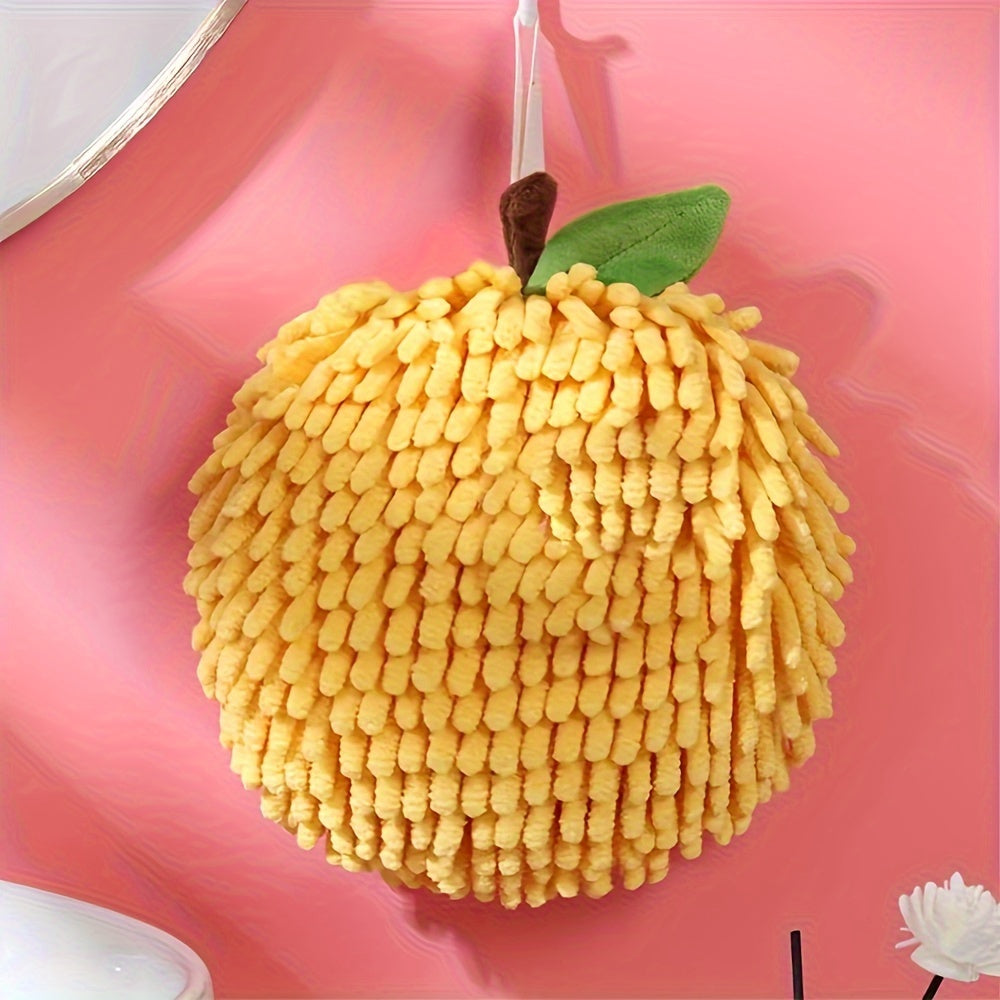 Meva mavzusidagi yumshoq va namni yaxshi so'radigan qo'l sochiq, oshxona yoki hammom uchun.