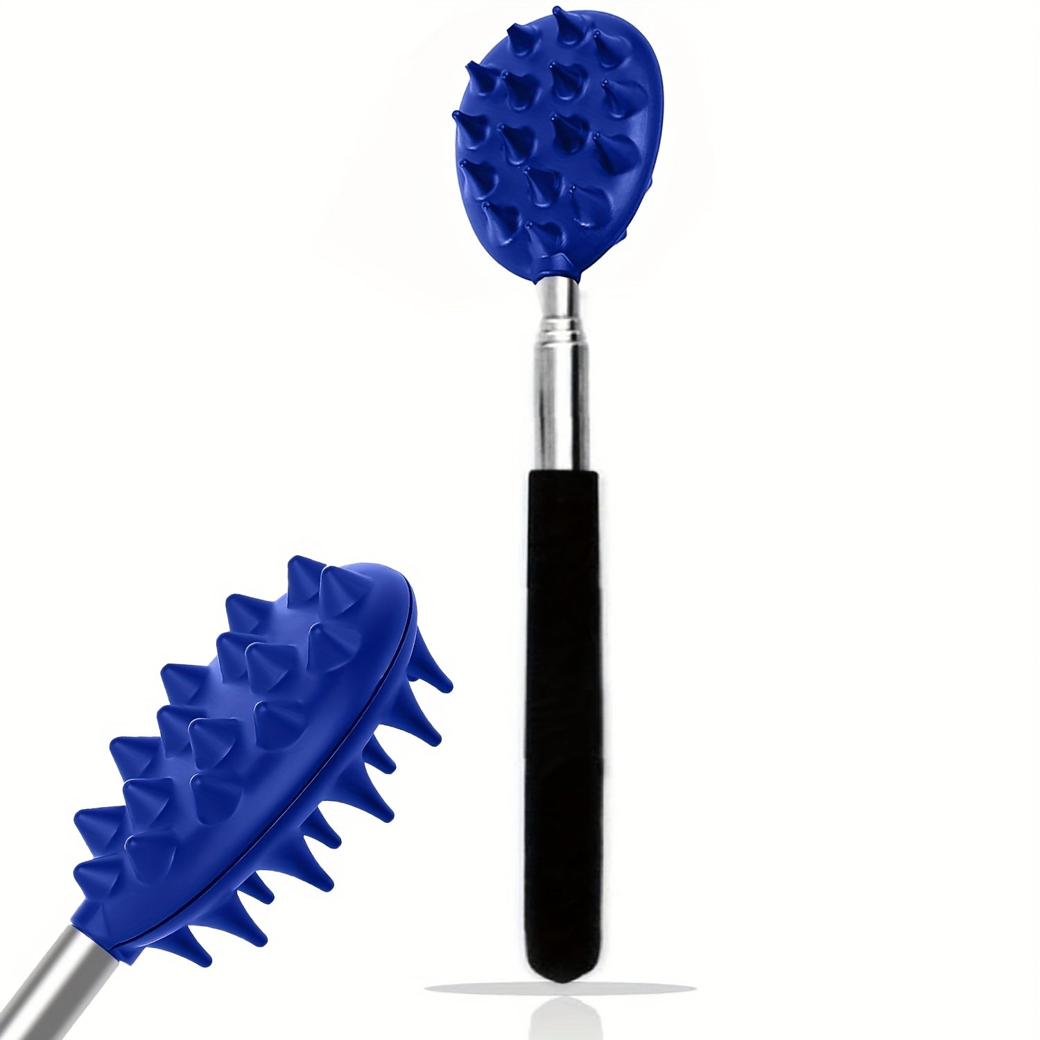 Back Scratcher with Retractable Handle 24 Inch Long Spiky Texture Ergonomic Durable for Home and Travel