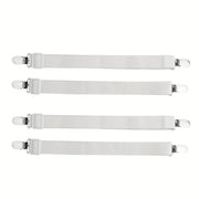 Adjustable Bed Sheet Grippers Set of 4 Non-Slip Clips for Mattresses and Sofas