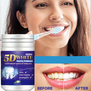 Fresh Mint Teeth Whitening Powder Deep Cleaning Stain Remover