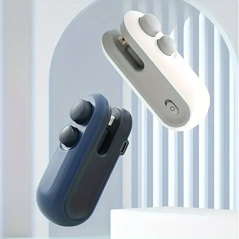 Sellador de alimentos recargable por USB portátil para snacks y almacenamiento de alimentos