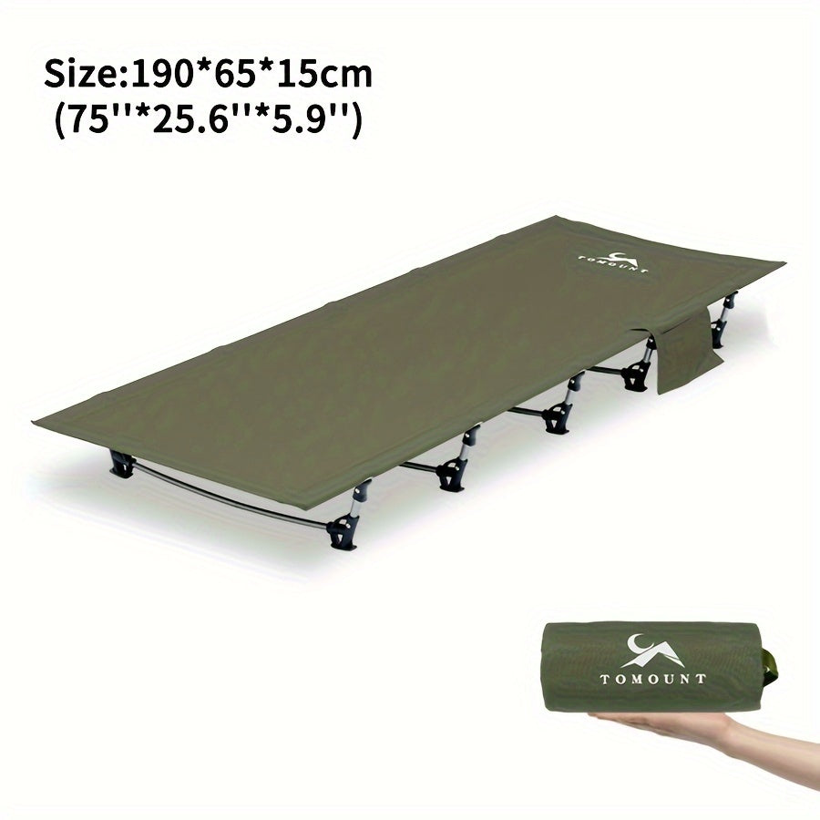 Lightweight Aluminum Camping Cot for Outdoor Hiking Travel and Beach