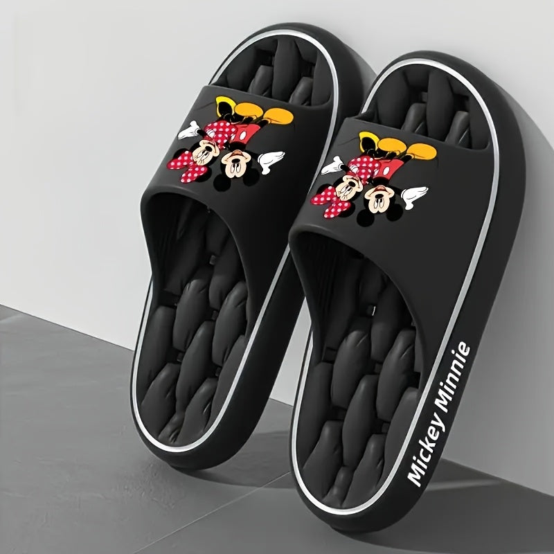 Women's EVA Slippers Ventilated Indoor Outdoor Casual Shoes Black Pink