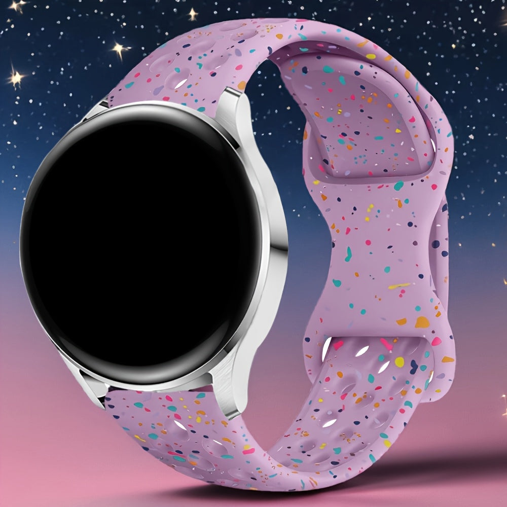 Silicone Watch Band for Samsung Galaxy Watch 4 5 6 7 Active 2 4 Classic 6 Classic Men Women