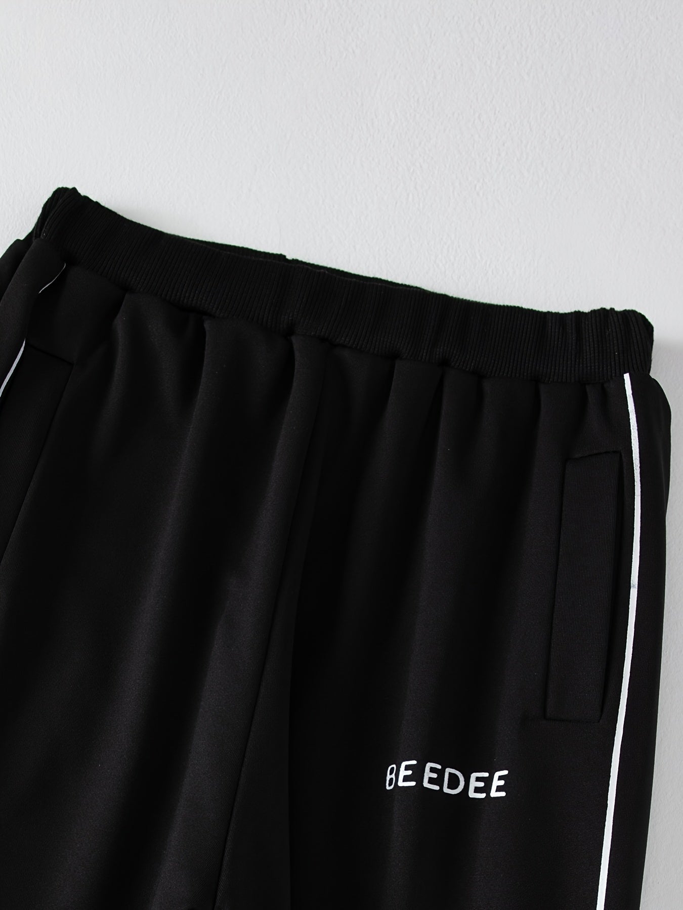 Boys' Polyester Casual Sportswear Set Includes Zip-Up Jacket and Joggers for Spring Fall Outdoor Activities