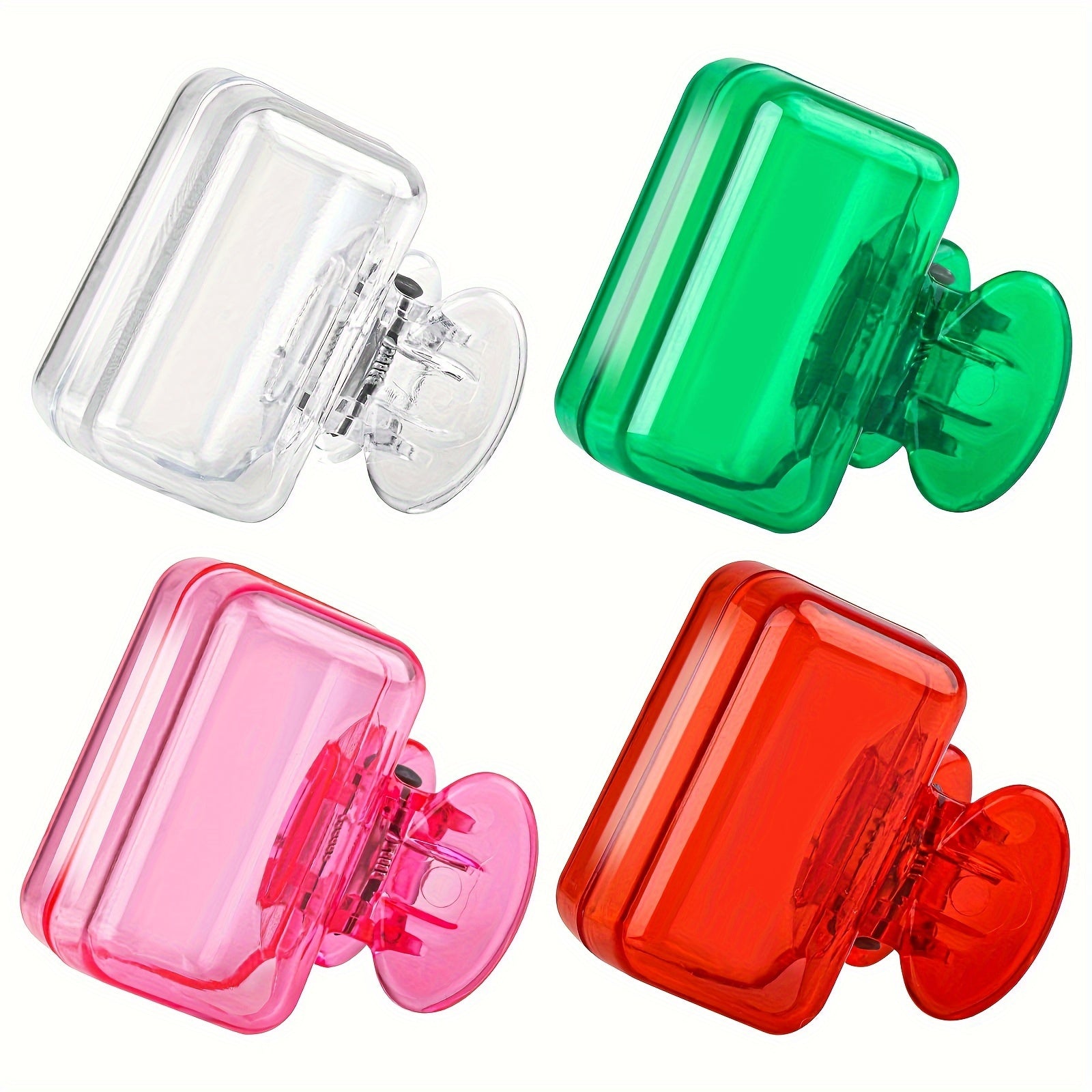 4 Pack Portable Toothbrush Head Cover Case Storage Box Toothbrush Protector Blue