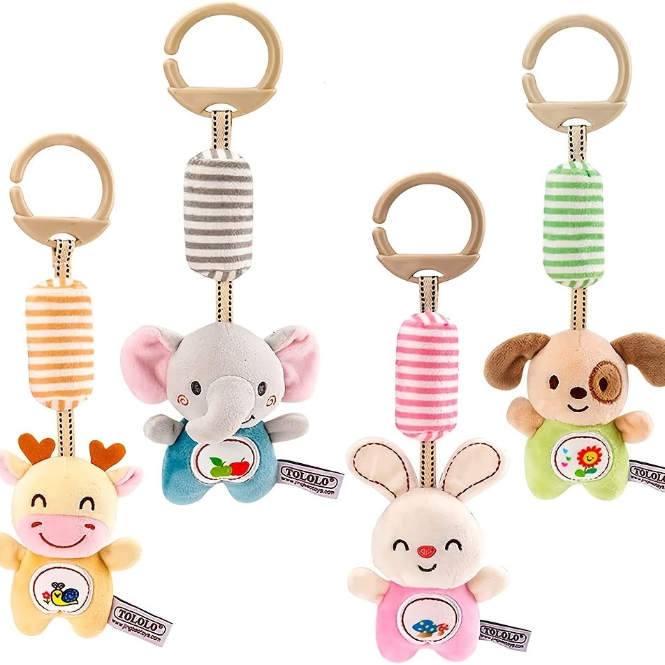 Baby Activity Toys for 3-12 Months Hanging Crib Toys Wind Chimes Stroller Toys