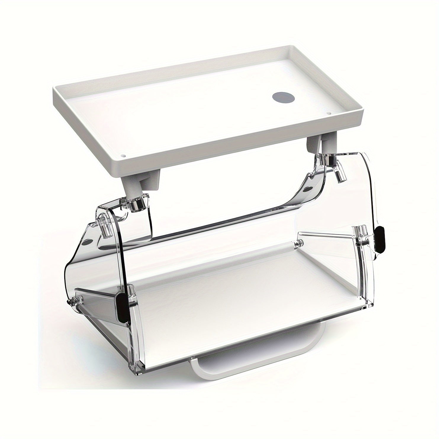 Car Interior Under-Screen Storage Box for Tesla Model Y and 3 Center Console Organizer