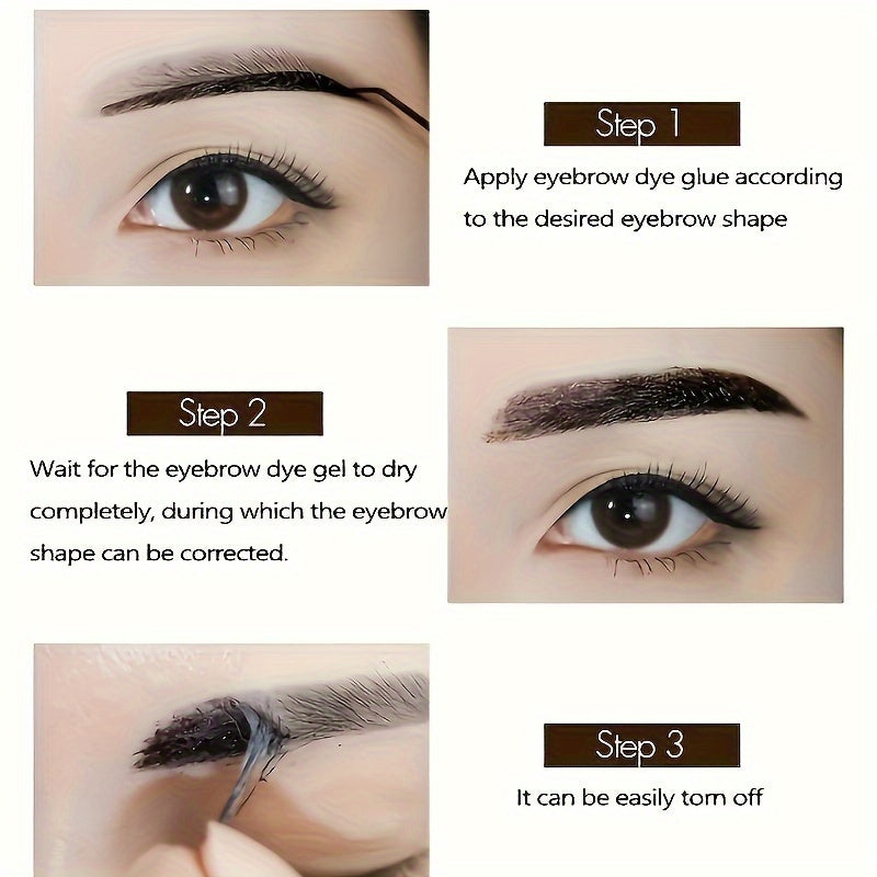 Women's Eyebrow Tint Gel Waterproof Smudge-Resistant Flawless Brows