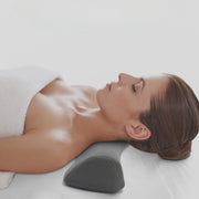 Almohada de espuma viscoelástica para cuello para durmientes de lado, soporte ortopédico, uso en cama de viaje