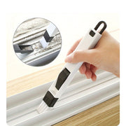White Window Cleaning Brush for Boats, Kitchens & Keyboards Durable PP