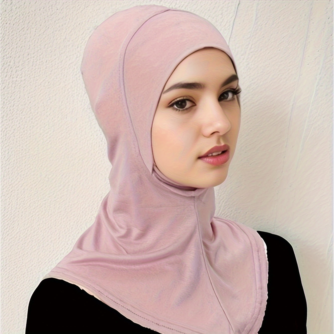 Breathable Ramadan Hijab Cap with Turban Under Scarf for Muslim Women