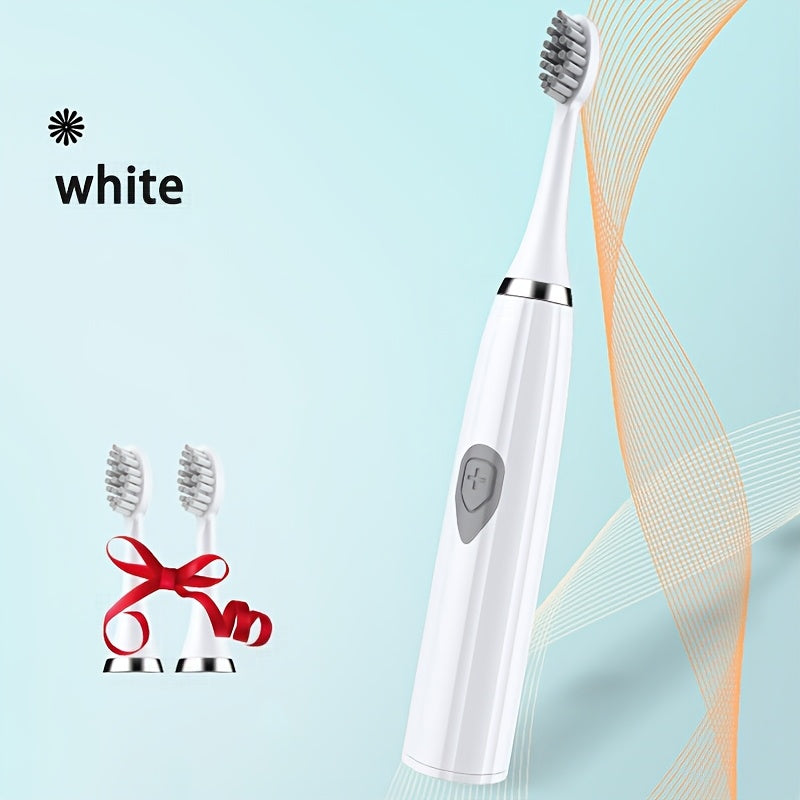 Elektr Sonic Tish tozalash cho'tkasi Portativ Qayta zaryadlanadigan Elektr Tish tozalash cho'tkasi, almashtiriladigan boshlar bilan