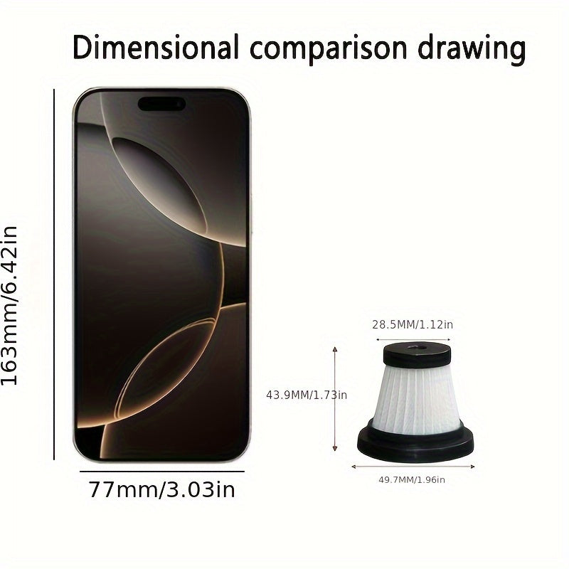 Avtomobil changyutgichi uchun HEPA filtrini almashtirish to'plami, yuvilishi mumkin va qo'l bilan ishlatiladigan, batareya talab qilinmaydi. Uy va transport vositalari uchun ideal. Plastik materialdan tayyorlangan. Yuvilishi mumkin bo'lgan.