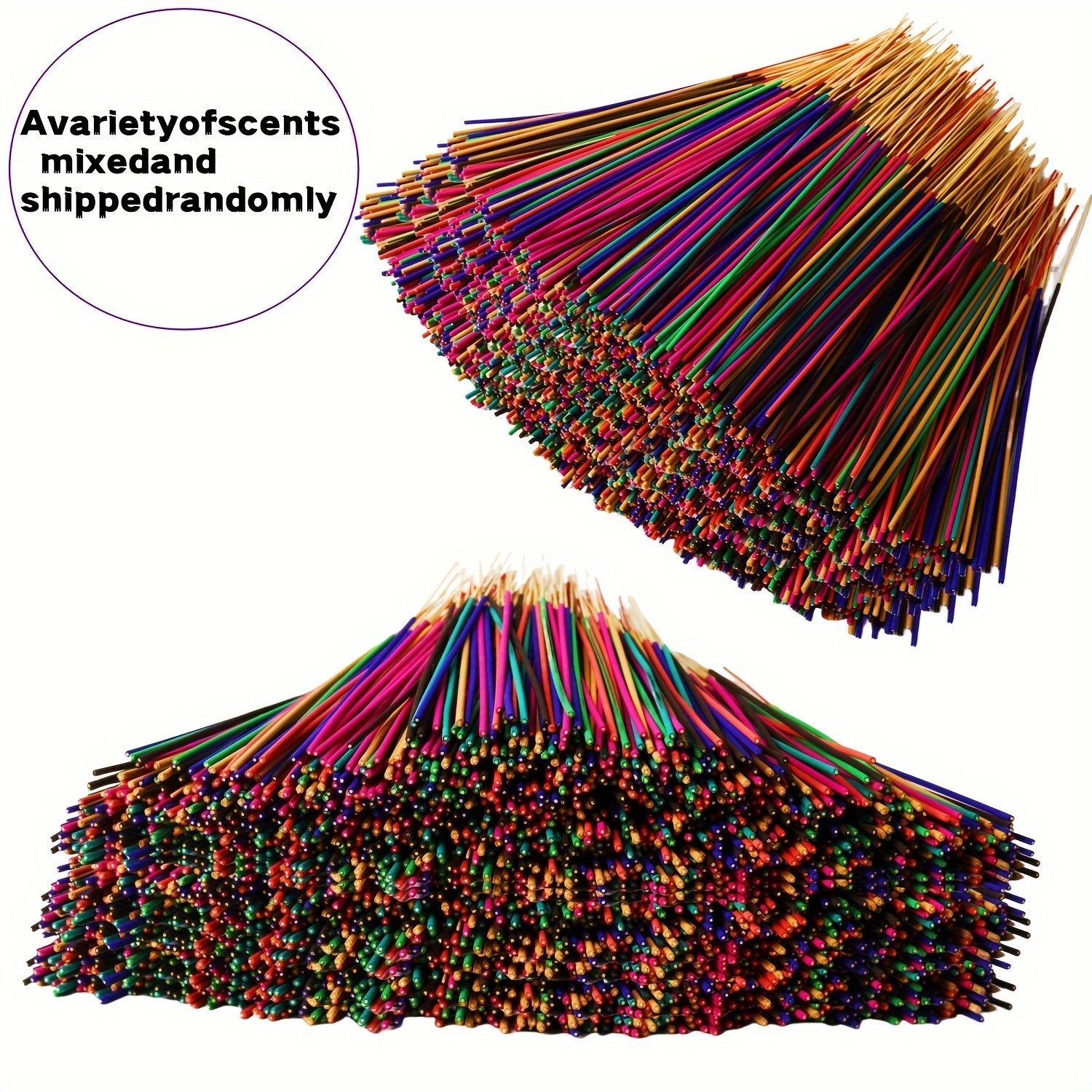 Mixed Scented Incense Sticks Pack for Yoga Meditation and Outdoor Use 50/100/150pcs