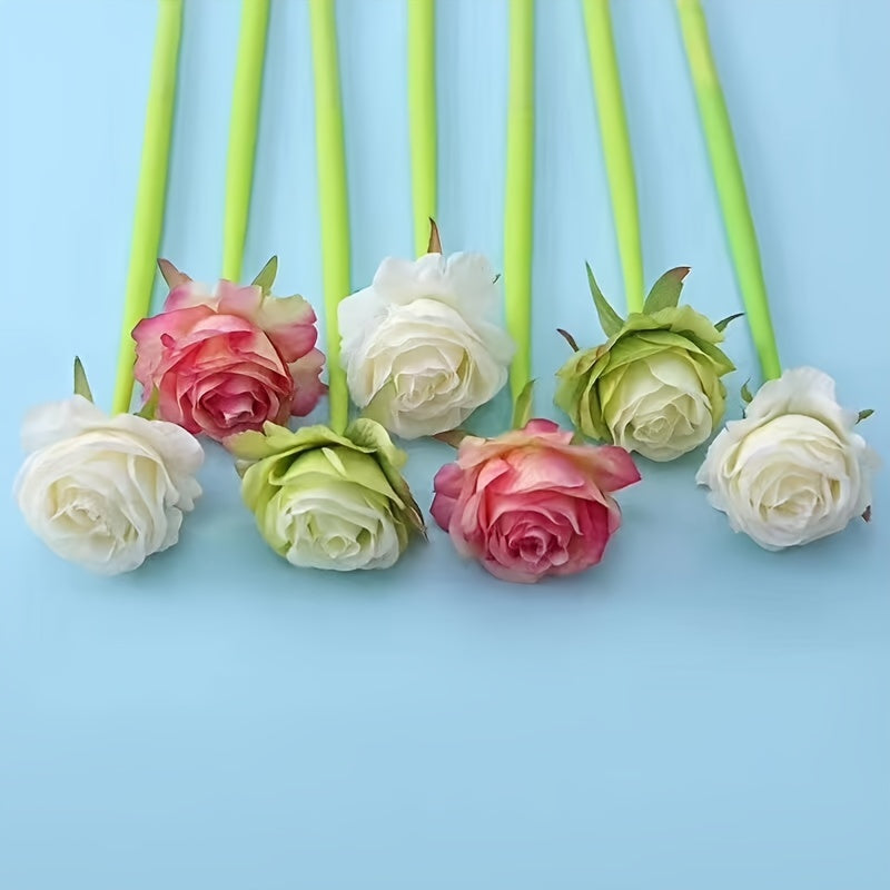 Silicone Rose Flower Gel Pen Black Ink for Stationery