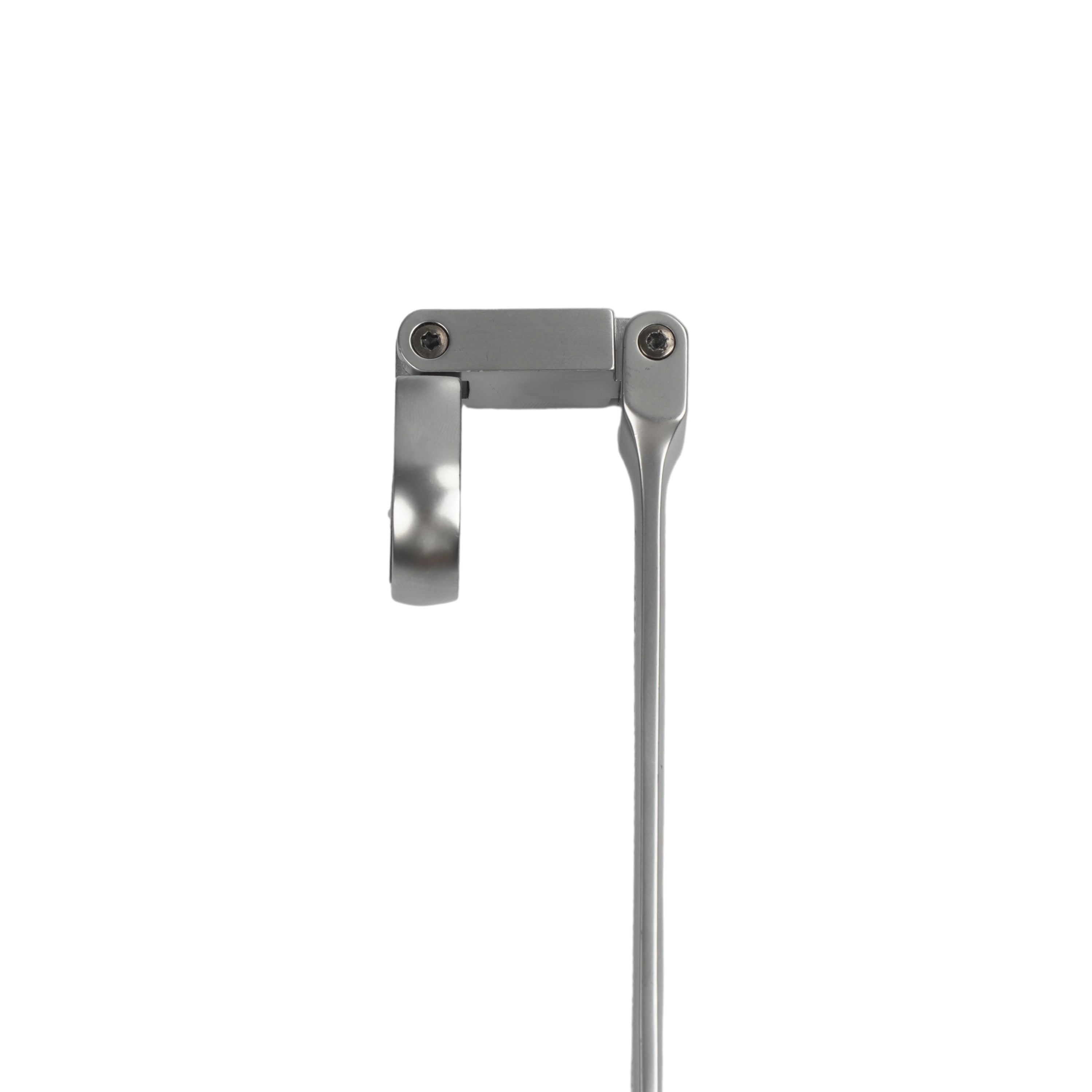 180° Flexible Head Ratchet Wrench Set, 8-19mm, Deep Offset, Dual-Purpose