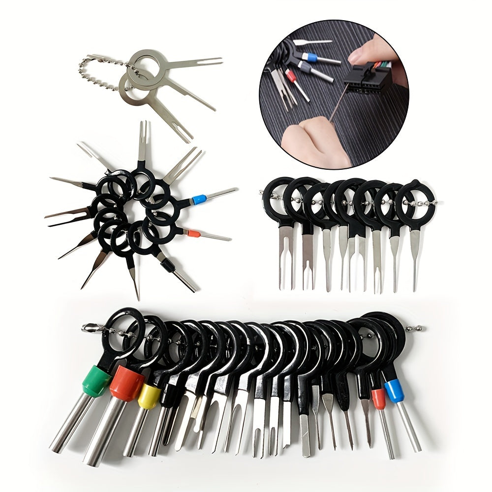 Набор инструментов для удаления автомобильных терминалов для извлечения жгутов на плате