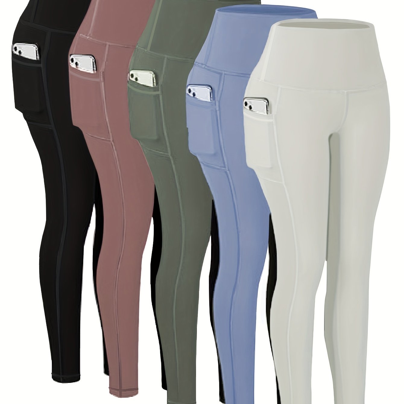 Ayollar uchun sport yoga shimlari yuqori belli kompressiya taytki tez quriydigan