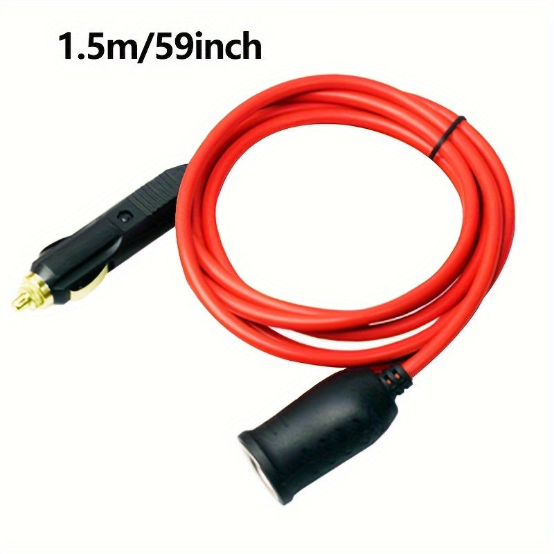 Удлинитель для автомобильной розетки, мужской к female, 120 Вт, 10 А, тяжелая нагрузка, компрессор для автодома