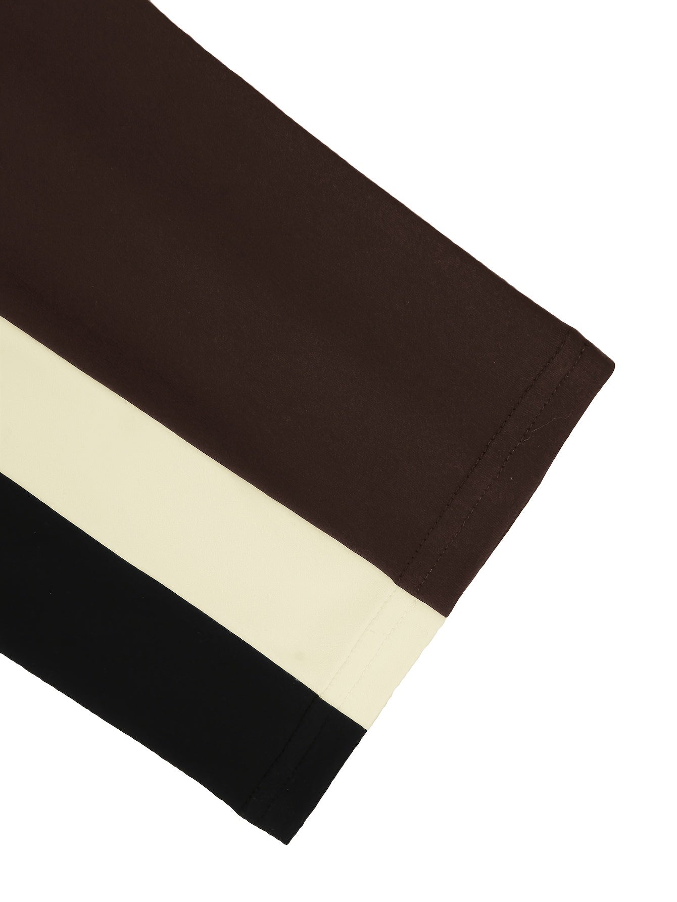 Men's Pajama Set Slim Fit High Collar Autumn Winter Three-Pack