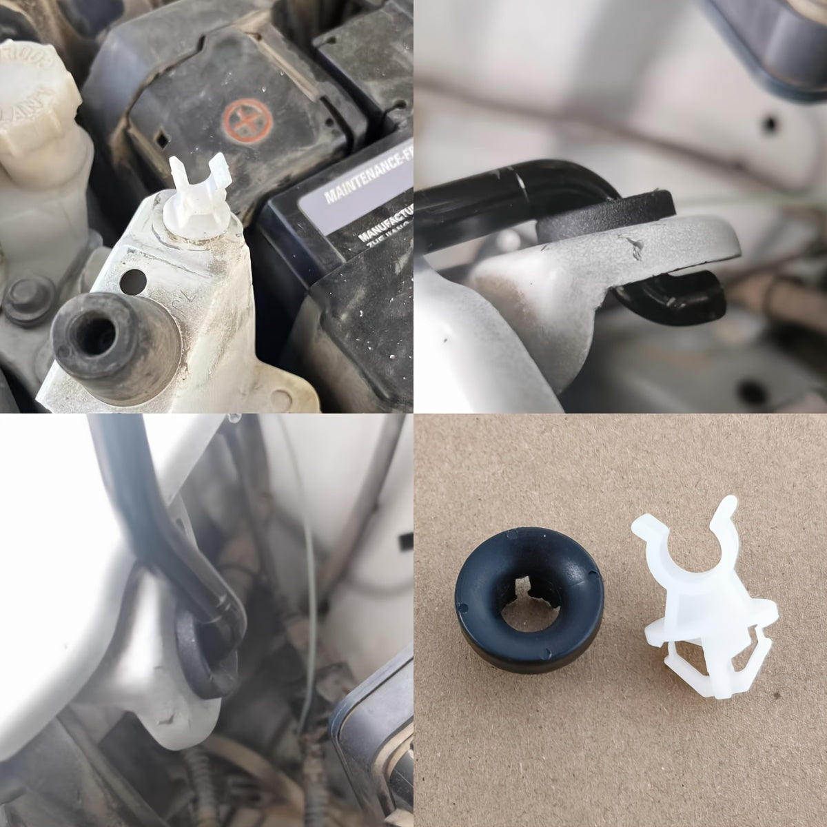 Car Hood Support Frame Fixing Buckles Car Fasteners for Vehicles