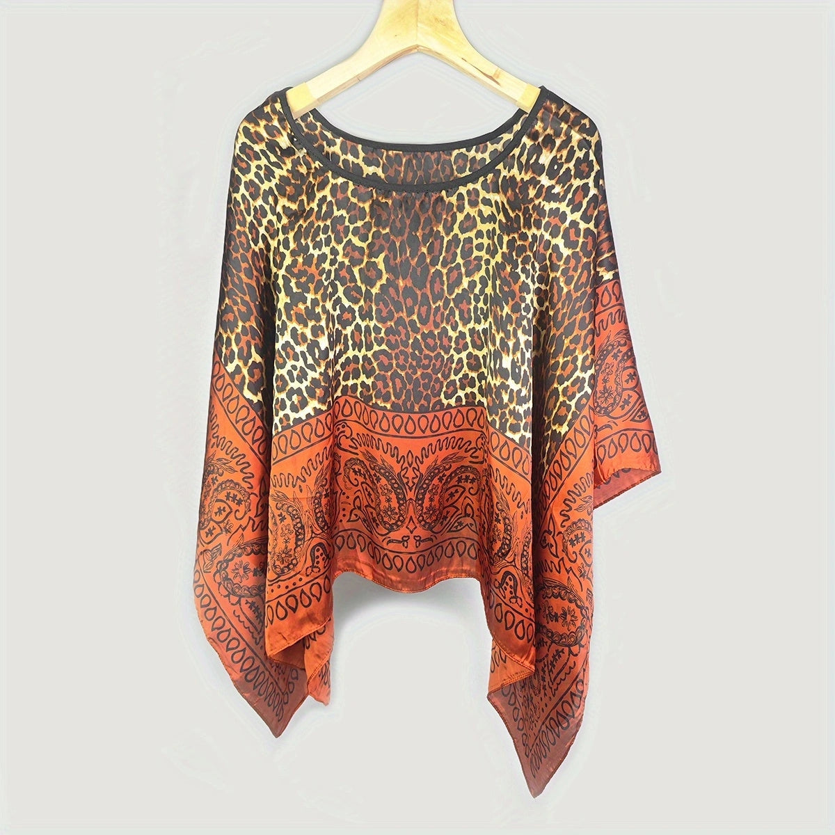 Women's Sun-Protective Breathable Fabric Shawl Summer Wrap for Daily Use