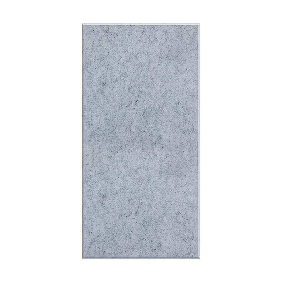 6-Pack White Polyester Acoustic Foam Wall Panels 30.48x60.96cm Self-Adhesive Soundproofing