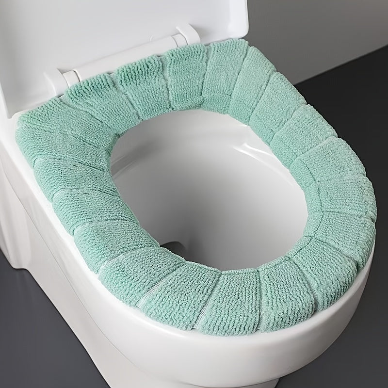 Waterproof Toilet Seat Cover with Removable Cushion for Comfort and Hygiene