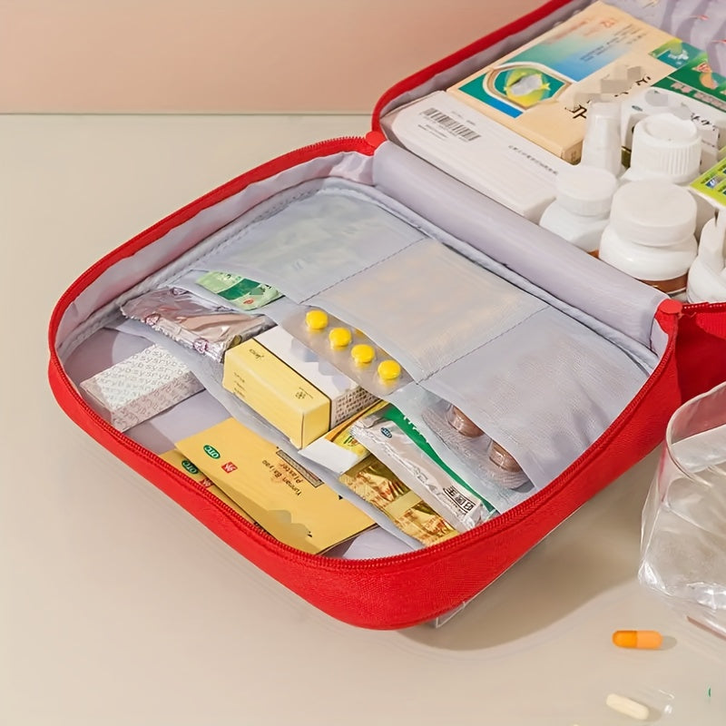 Portable Medicine Organizer Bags for Travel, Emergency, and Gift Use