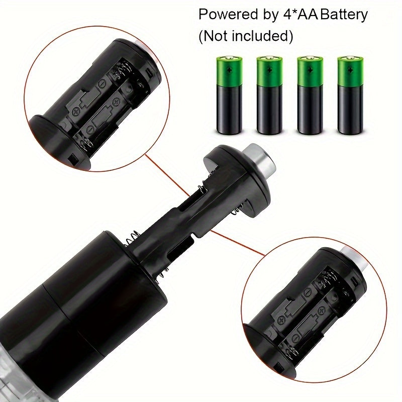 Electric Pepper Grinder with Adjustable Settings, Spice and Coriander Mill for Kitchen