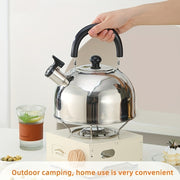 Нержавеющий чайник 3л с свистком для домашнего и коммерческого использования