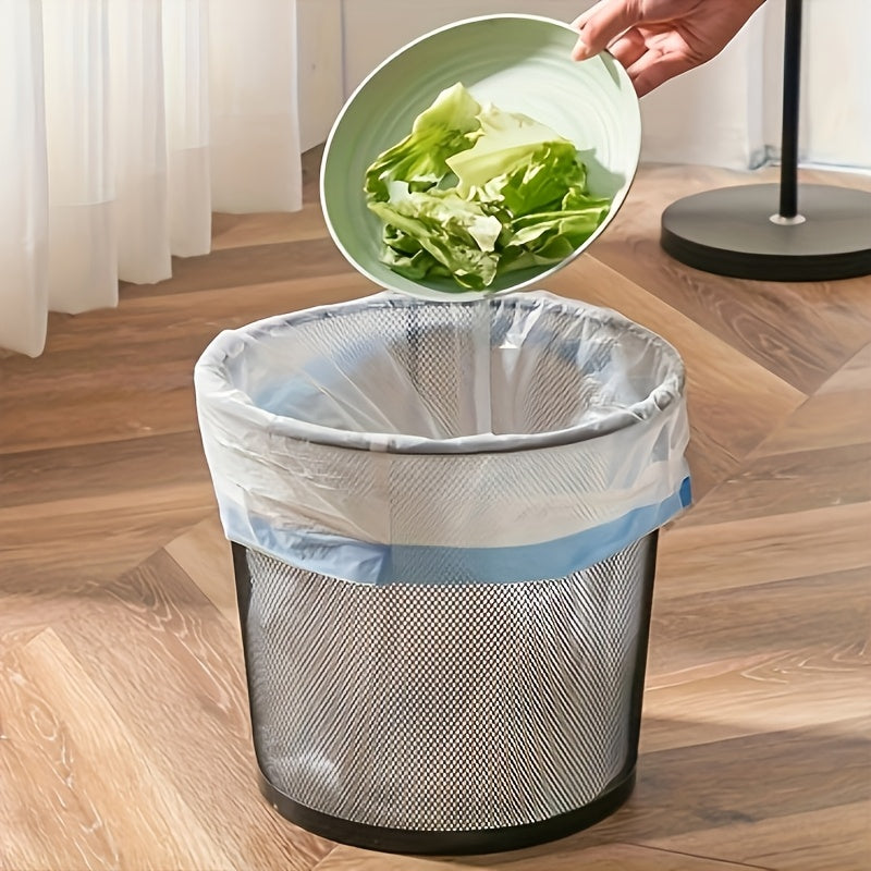 75 Qo'shimcha Kuchli Polietilen Axlat Sumkalar, Suv O'tkazmaydigan, Hidi Qarshi, Chiziq bilan tortiladigan