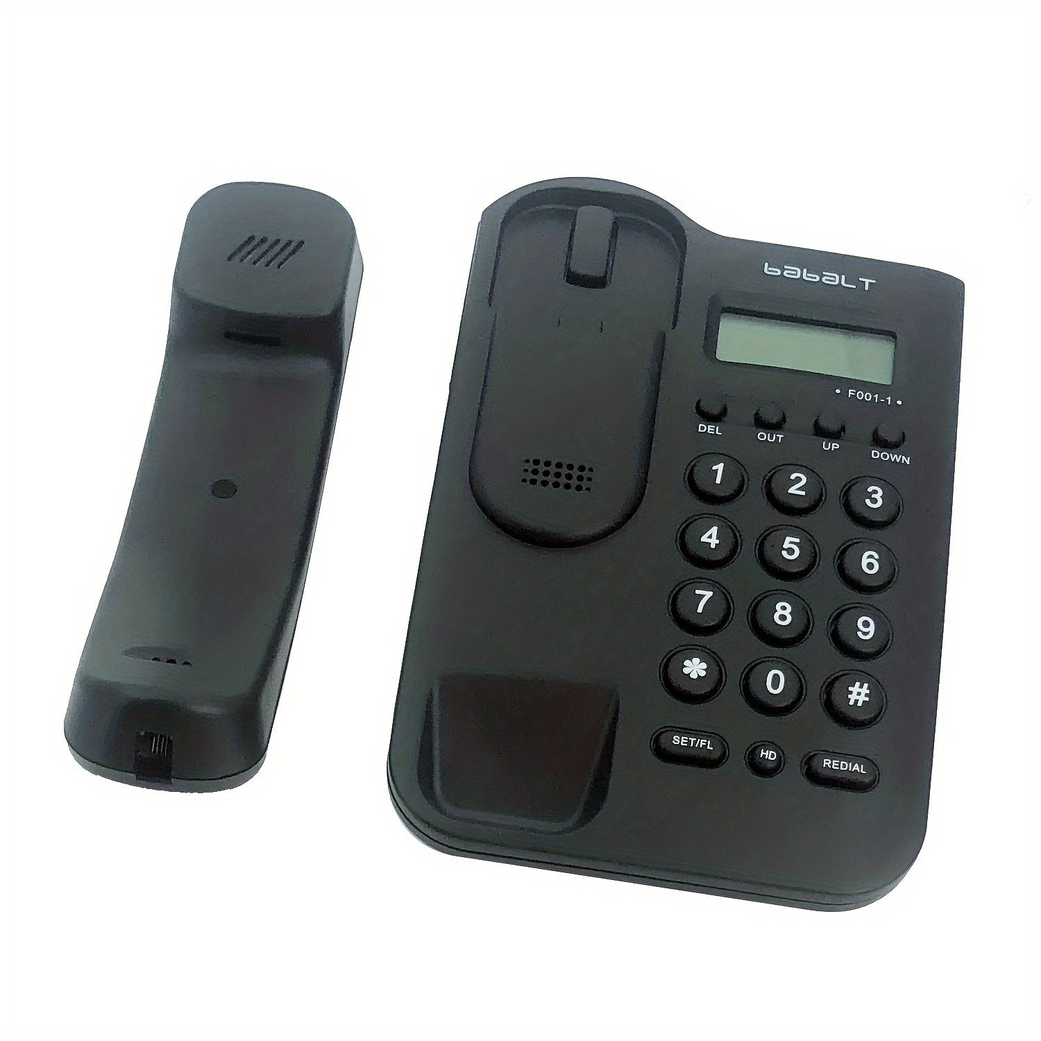 Corded Landline Phone with Caller ID LCD Display for Home Office