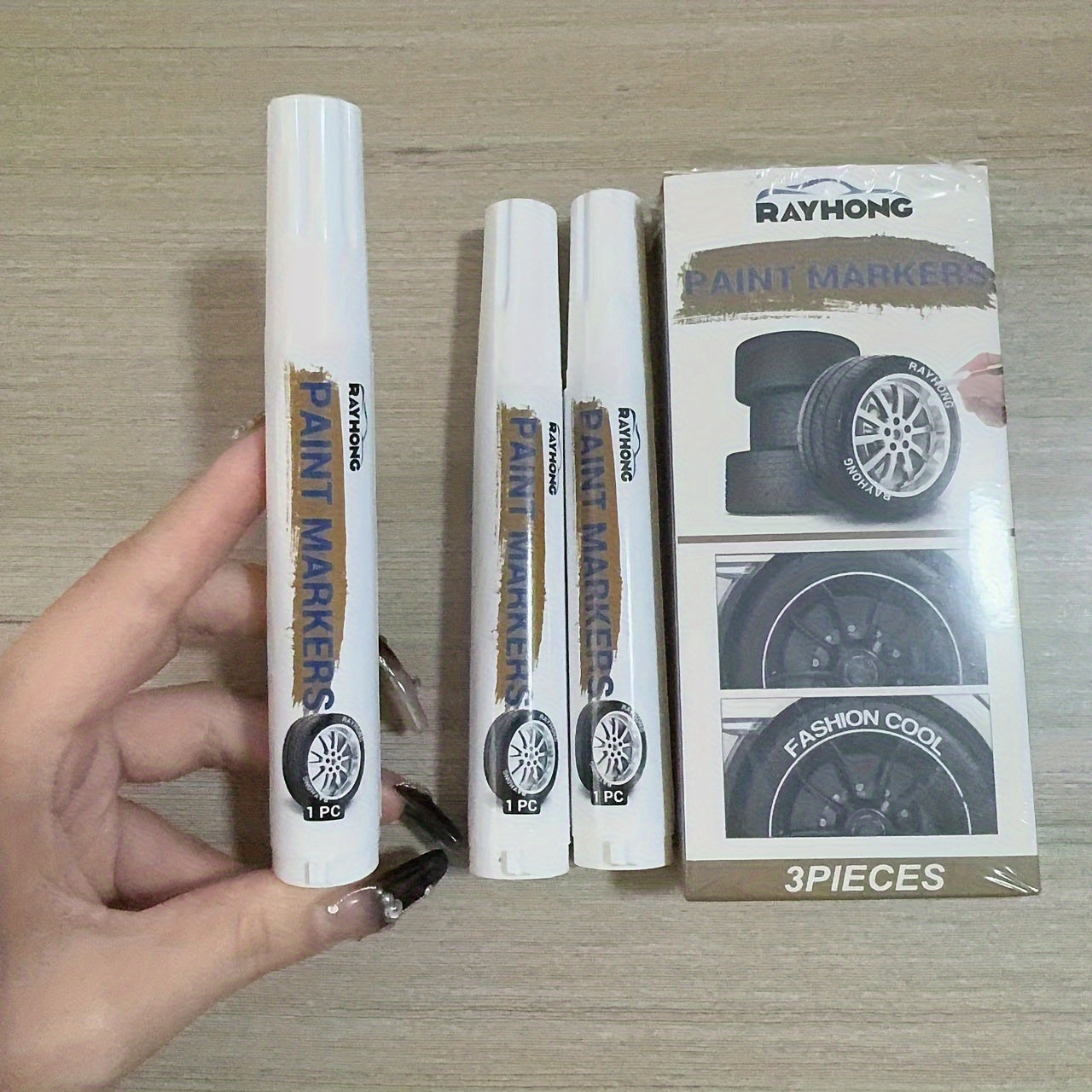 Waterproof Tire Marker Pen - Fast Drying, Non-Smudging for Car Tires