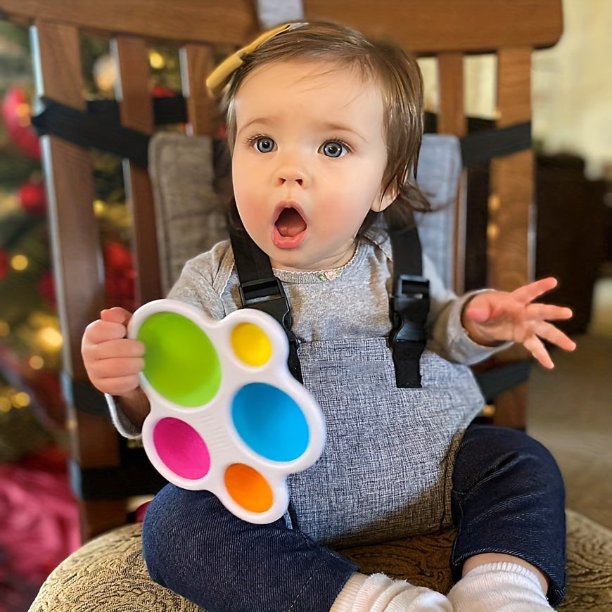Kids' Portable High Chair with Adjustable Safety Seat and Anti-Slip Straps