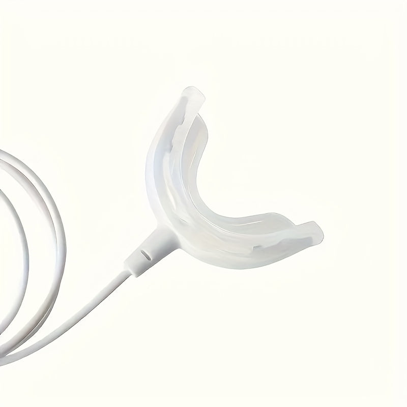 Cepillo de dientes eléctrico LED alimentado por USB para adultos eliminación de manchas color café